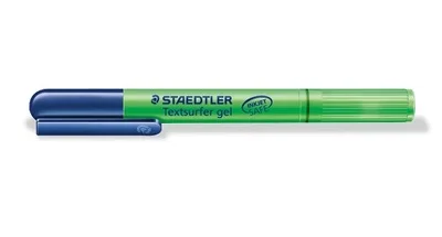 Staedtler твердый хайлайтер 264 офисный гель для чтения желе карандаш студенческий знак вращающаяся помада маркер для рисования - Цвет: Светло-зеленый
