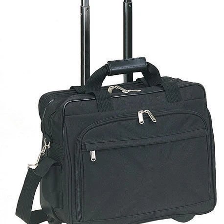 Heavy Duty Wheel Rolling Handle Travel Notebook Laptop Computer Case