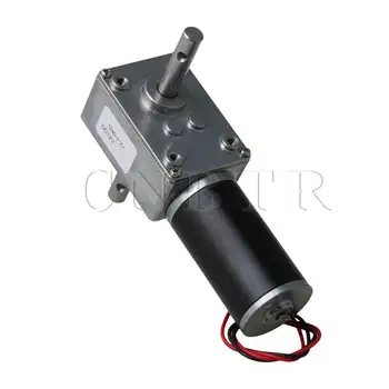 

Reversible Electric Worm Gear Motor 8mm Shaft DC 12V 160rpm for Robots