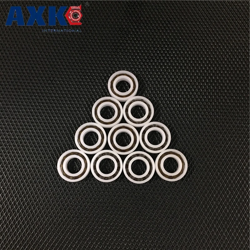 10pcs 6900 6901 6902 6903 6904 6905 6906 Pom Plastic Deep Groove Ball Bearing With Glass Balls 61900