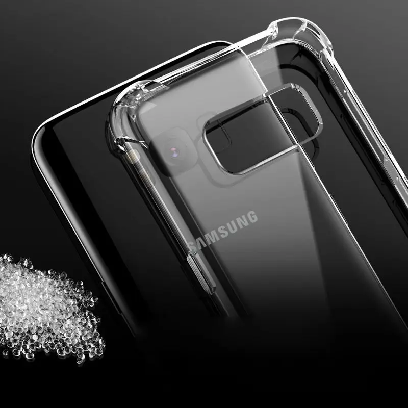 Anti knock Silicone Case for Samsung Galaxy  S8 Plus