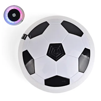 

Fashion Children Toys Suspension Football LED Electric Air Cushion Soccer Pneumatic Disk For Kids Boy Latest Indoor Game NSV775