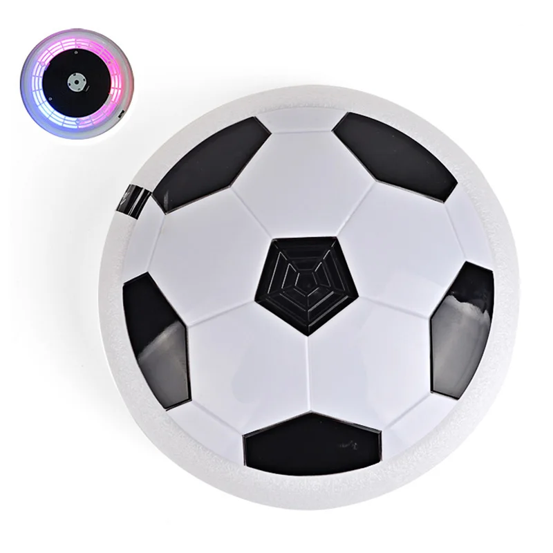 Fashion Children Toys Suspension Football LED Electric Air Cushion Soccer Pneumatic Disk For Kids Boy font