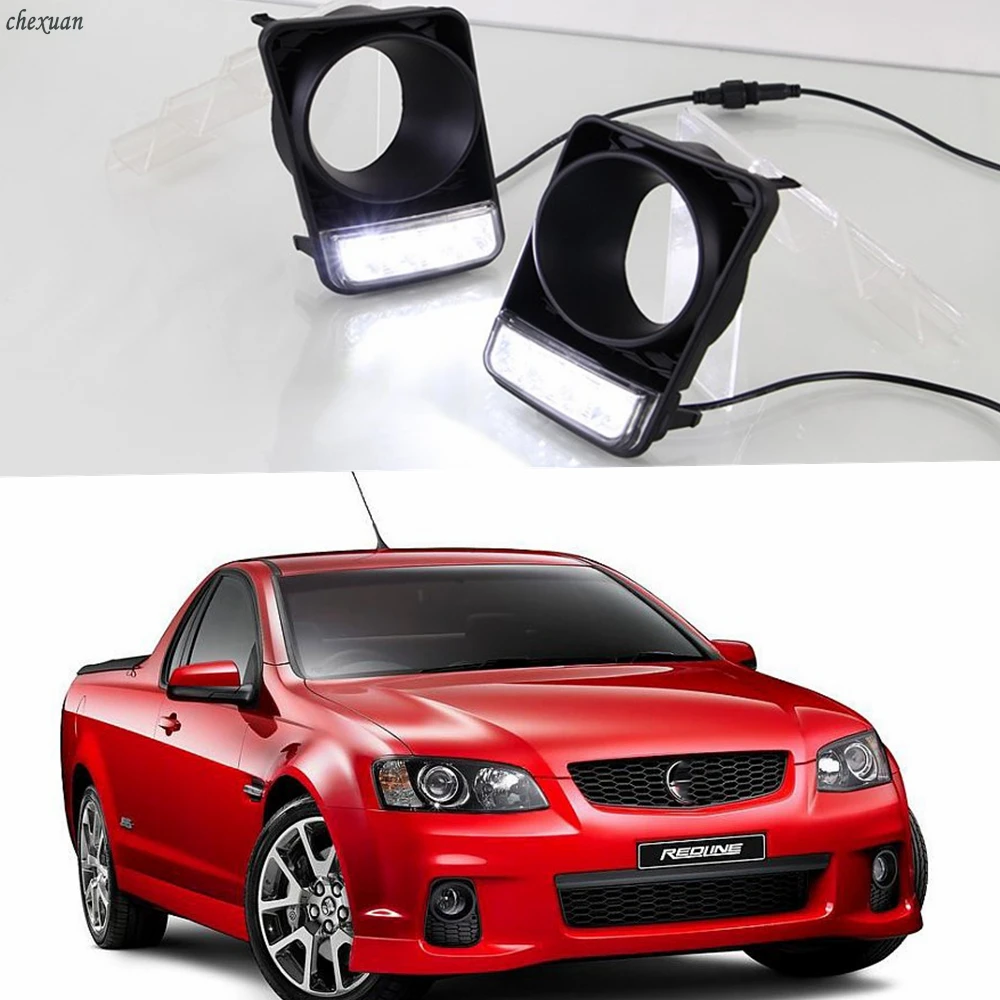 

CSCSNL 1 set For Holden Commodore VE Serie 1 SV6 SSV SS LED DRL Daytime Running Lights 12v ABS Fog Lamp Cover Headlamp