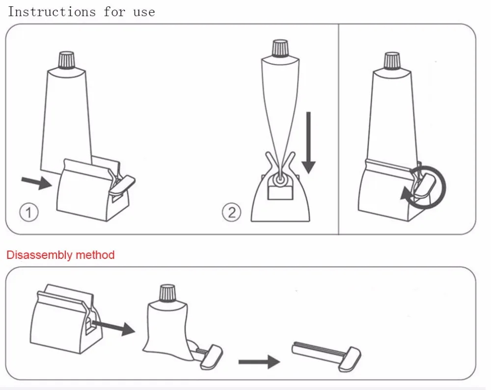 2 цвета прокатки зубная паста устройство для выдавливания тюбика зубной пасты косметики сиденье Диспенсер держатель подставка для сиденья