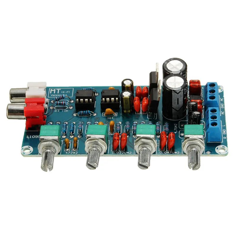 Новое поступление 1 шт. NE5532 Hi Fi усилитель громкость тон эквалайзер плата