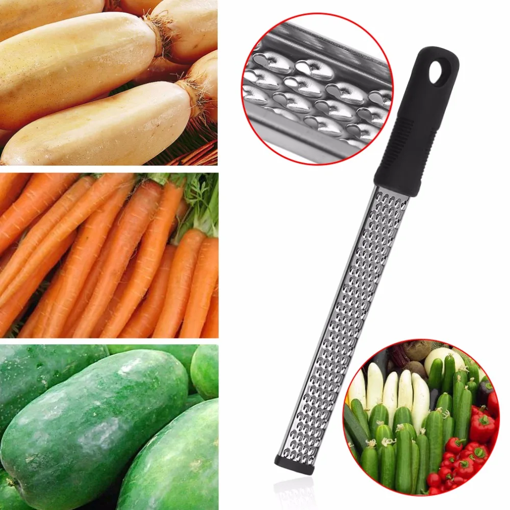 Многофункциональная терка для лимона шоколада из нержавеющей стали Zester Cheese Microplane Rasp нож для снятия цедры с фруктов кухонный хороший помощник