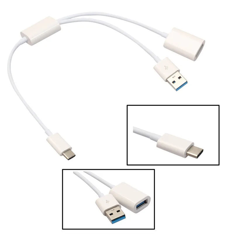 Надежный кабель для передачи данных USB 3 1 Type C с разъемом типа папа и мама OTG