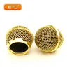 2 pièces Microphone boule maille Grille Beta58 SM 58 Microphone accessoires rotule accessoire de remplacement galvanoplastie couleur or ► Photo 2/6