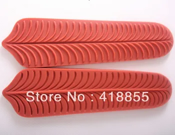 

2pcs/set Banana leaves silicone mold chocolate silicone mold fondant cake decoration mold DIY craft mould NO.:PY092