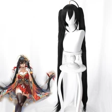 Azur Лэйн Косплей Парик 120 см длинные термостойкие синтетические волосы Azur Лэйн Сакура Империя парик для Хэллоуина Косплей для женщин