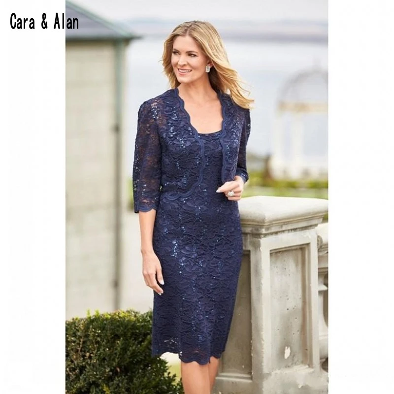 navy blue long dress mother of the bride