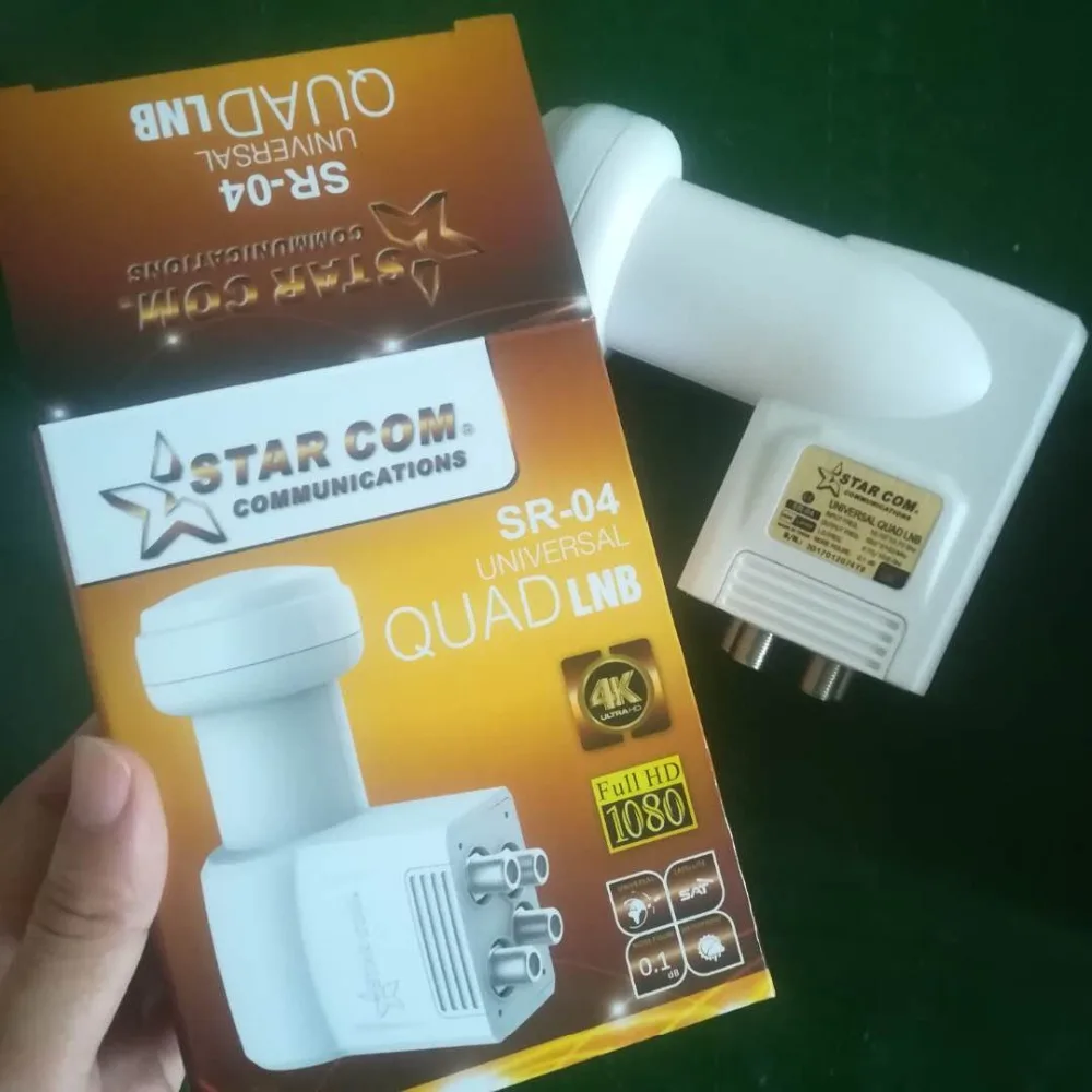 

Super high gain universal four output ku band lnbf HD version quad lnb ku band easy installation