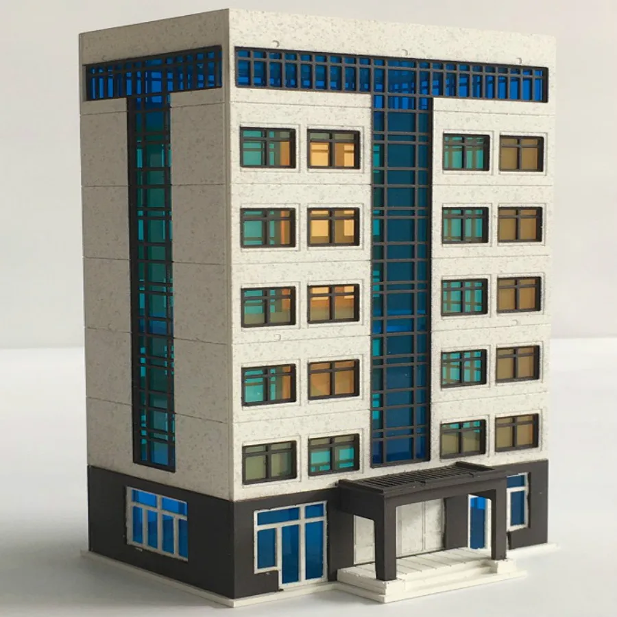 

Building model sand table construction DIY assembling building abs assembling building for architecture model and kits toys