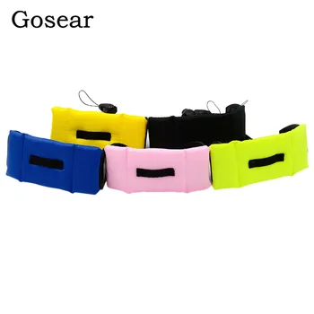 

Gosear Waterproof Float Diving Scuba Hand Wrist Armband Strap for Gopro Go Pro Hero 5 4 3 2 Xiaomi Yi 2 4K 4 K Sjcam SJ4000