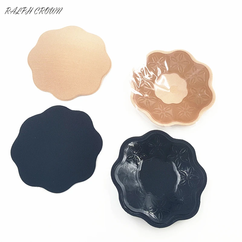 Сексуальный 1 пара бюстгальтера, многоразовый самоклеющийся силиконовый бюстгальтер, нагрудный коврик для груди, наклейки на грудь с лепестками, невидимая накладка на сосок, нижнее белье