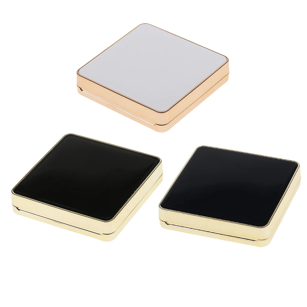 

Beauty Square Empty Make-up Powder Concealer Container Air Cushion Sponge Puff Case & Mirror Refillable Foundation BB Cream Box