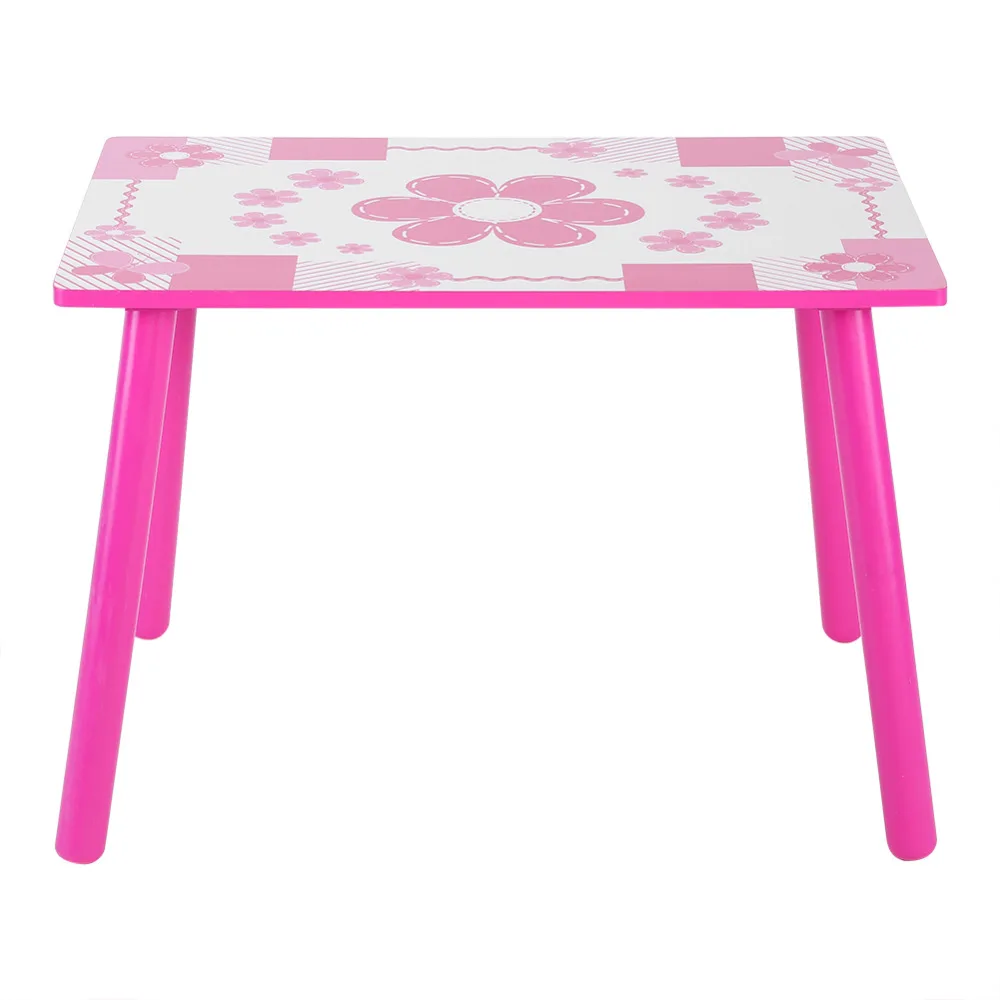 New Style Kids Wooden Table and Chair Set Children Playing Painting Auxiliary Tools Household Child Studying Accessories