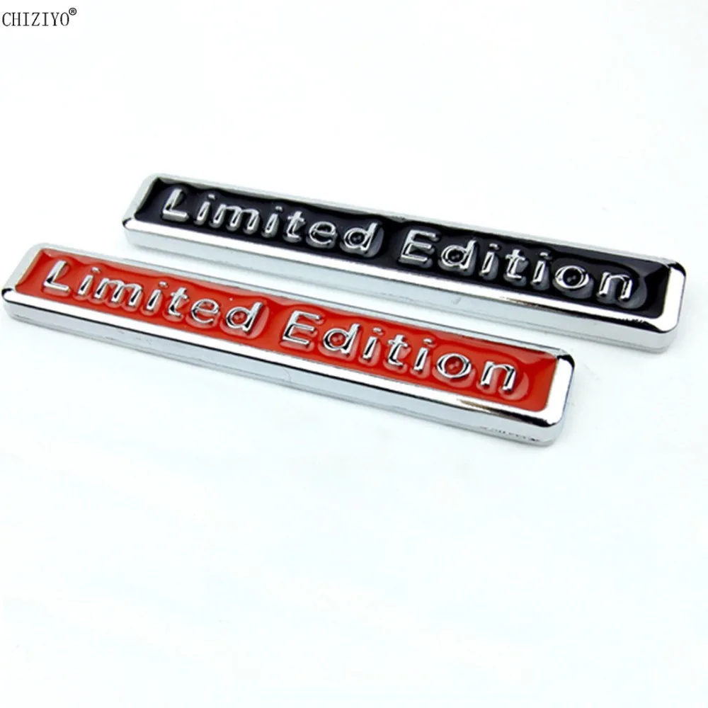 

CHIZIYO 3D Metal Limited Edition Logo Car Sticker Badge Decal Motorcycle Stickers Chrome Emblem Car Modification Sticker