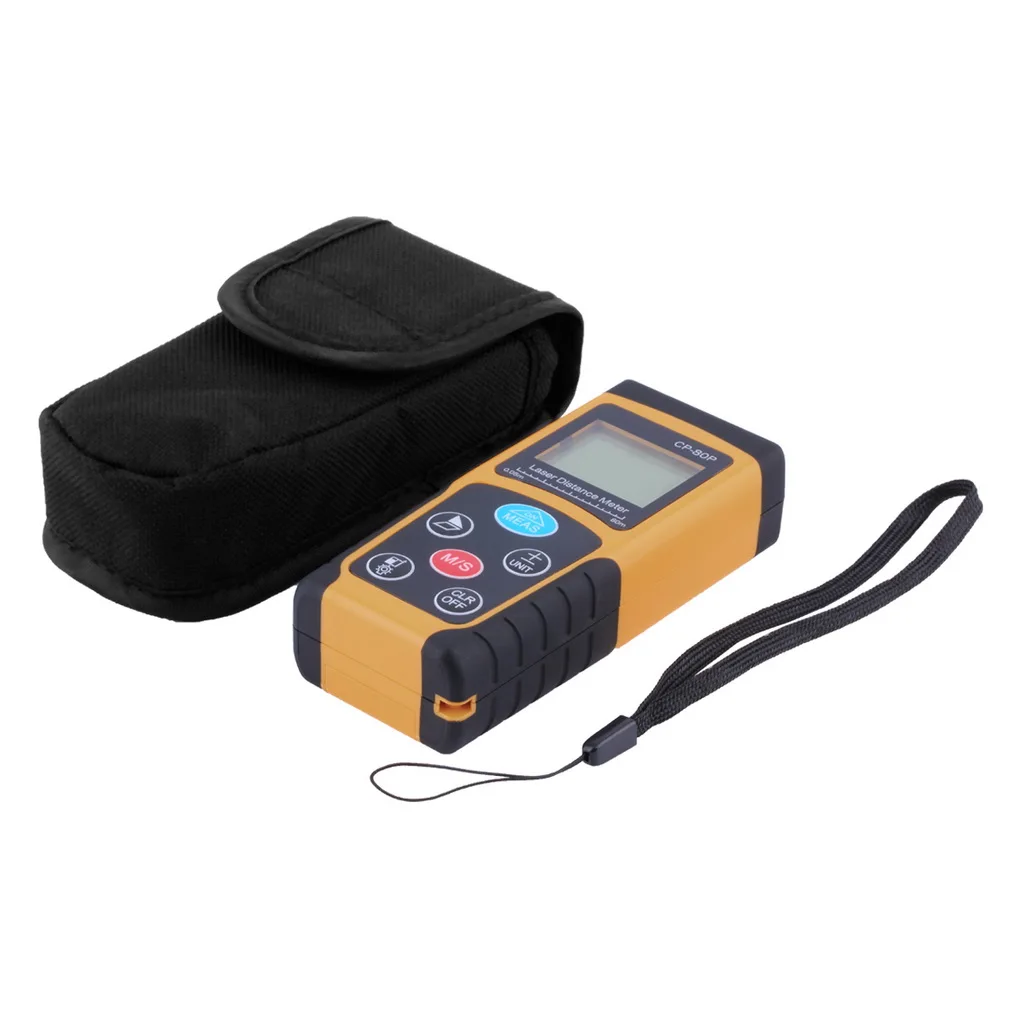 

Hot Worldwide 80M/262ft Digital LCD Laser Distance Meter Range Finder Measure Diastimeter