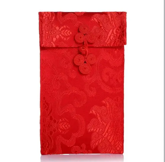 2 шт./лот вышивка цветочный/дракон/Phoinex китайский узел украсить традиционные свадебные/ год красный конверт/Деньги Карманы - Цвет: Type 6