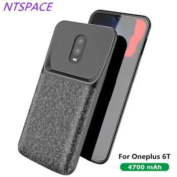 

4700mAh Back Clip Battery Charger Cases For Oneplus 6T Fashion Ultra Thin Power Bank Charging Cover For One Plus 6T Battery Case