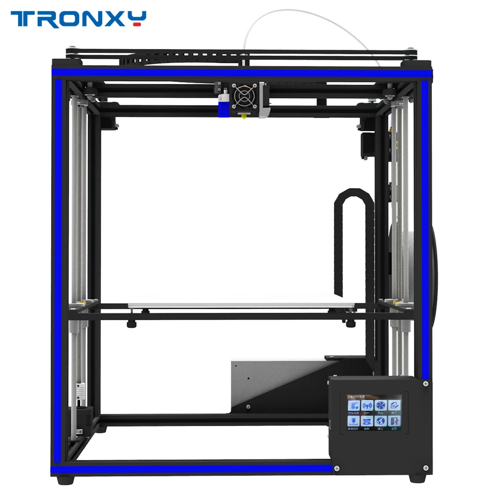 

Original Tronxy X5SA 3D Printer kit 3.5 inches LCD Touch Screen DIY 0.4mm diameter nozzle precision Auto leveling 330x330x400mm