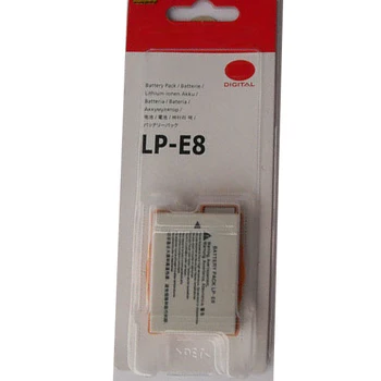 

10pcs x LP-E8 camera battery For Canon EOS 550D 600D 700D Kiss X4 X5 X6i T2i LC-E8E LPE8
