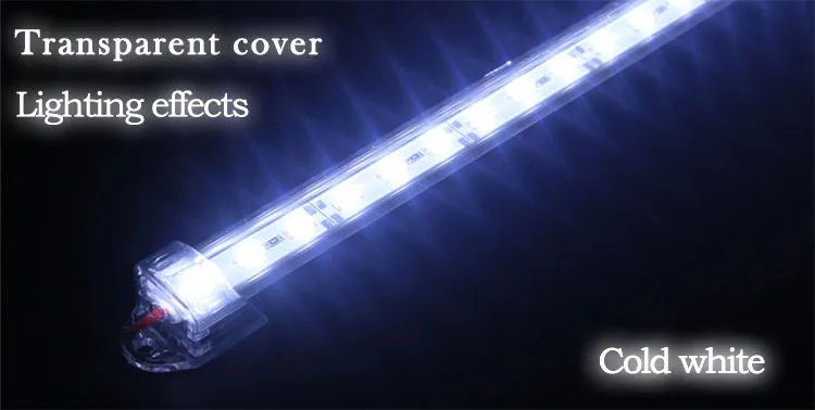 30 шт./светодиодный фонарь 12 В 12 В 5630 Светодиодный с жесткой полоской 30 см светодиодный светильник с алюминиевым корпусом и покрытием из поликарбоната