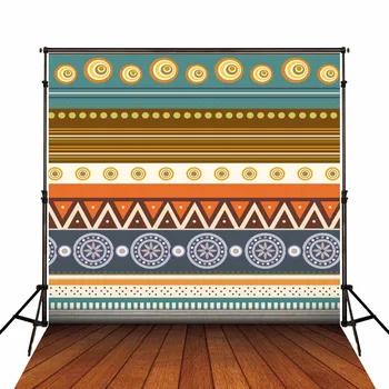

VinylBDS Retro Geometry Photo Backgrounds Stripe Photography Props Wood Floor Background Studio Backdrop Photography fotografia