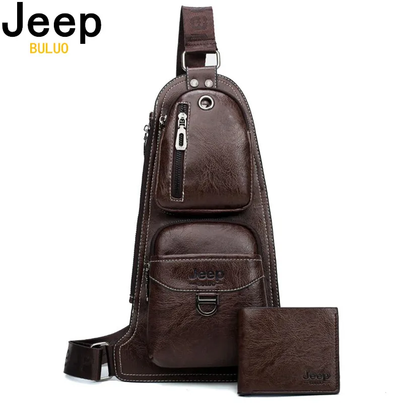 JEEP BULUO Brand font b Men b font font b Bags b font font b Cross