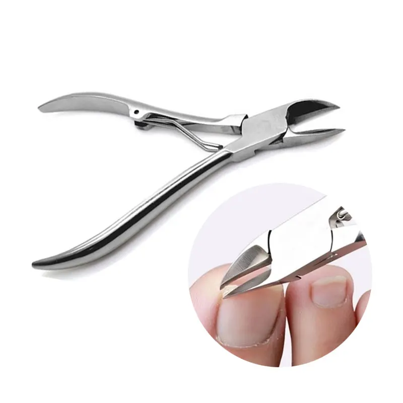 

High Quality Stainless Steel Foot Care Toe Nail Clippers Trimmer Cutters Trim Dead Skin Cuticle Cutter Nipper Nail Art Clipper