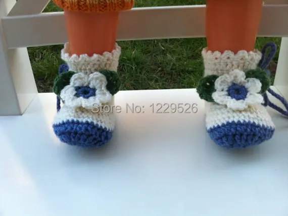 handmade baby booties
