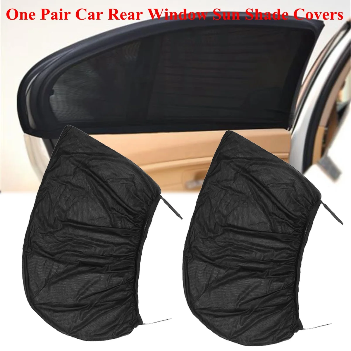 2 шт. автомобильные солнцезащитные занавески для peugeot 207 107 polo 6r renault captur opel toyota aygo