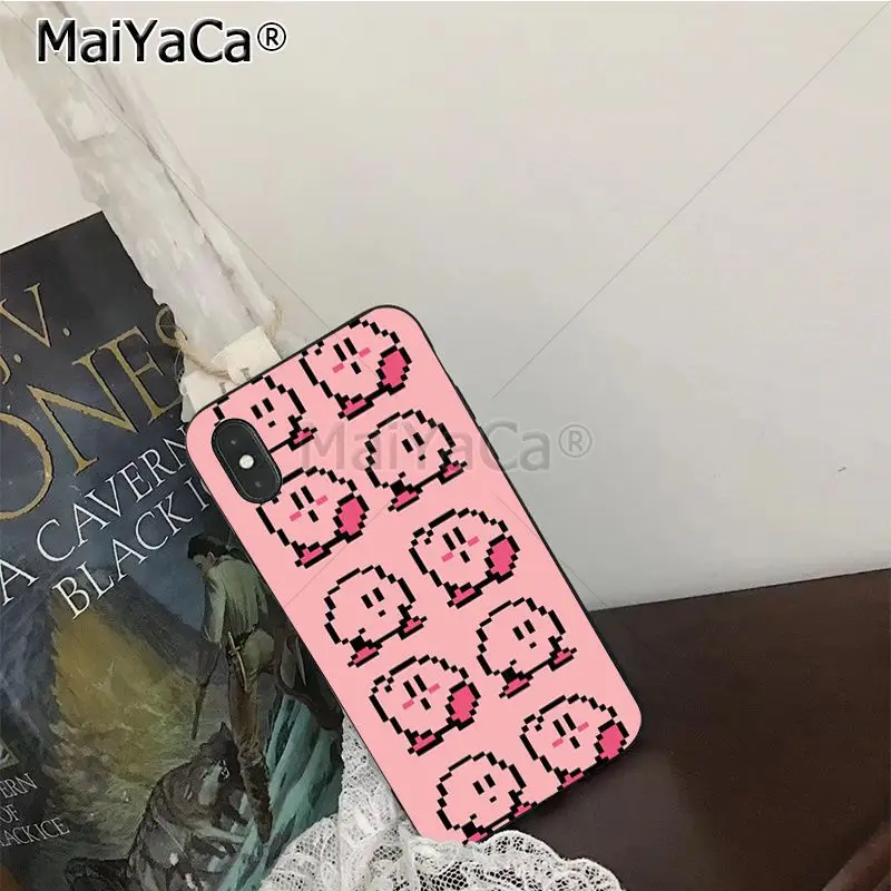 MaiYaCa Кирби чехол для телефона для iphone 11 Pro X XS XR XS MAX 7plus 6 6s 7 8 8Plus 5 5S чехол - Цвет: 2