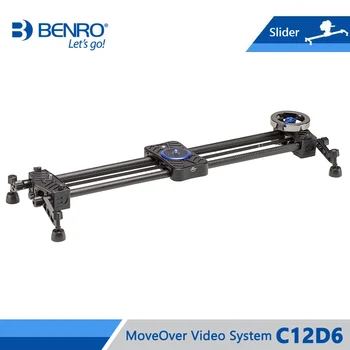 

Benro C12D6 Slider MoveOver Serie Light Stable Versatile Carbon Fiber Double Slider For Video Max Loading 12kg DHL Free Shipping