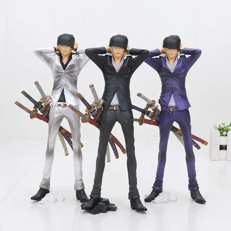 Skup 15 25cm Anime One Piece Monkey D Luffy Ace król artysty Roronoa Zoro Sanji brinquedos działania model figurki zabawki świąteczne prezenty