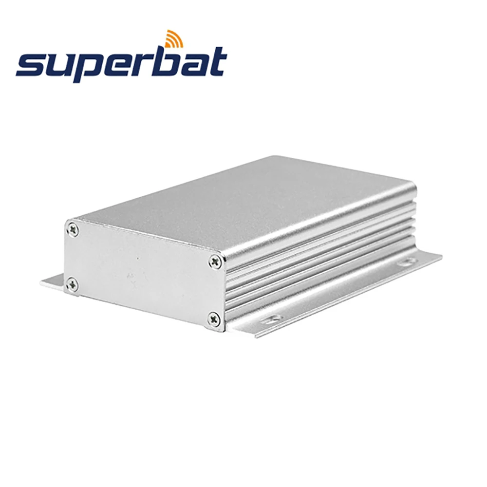 Superbat 110*62*25mm Aluminum Project Box Enclosure Case for Electronic Instrument Amplifier PCB 4.33&quot*2.44&quot*0.98&quot with Screws |