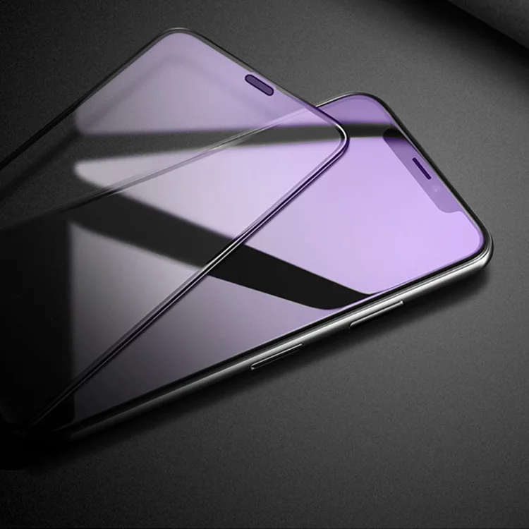 ДЛЯ Vivo Y97 Y83 Y85 NEX X20 Plus X21 X23 противофиолетовый свет 9H полное покрытие закаленное