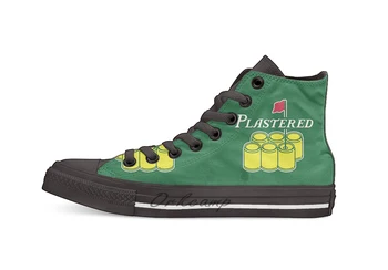 

Plastered 2 Casual High Top Canvas shoes sneakers Light Walking Shoes