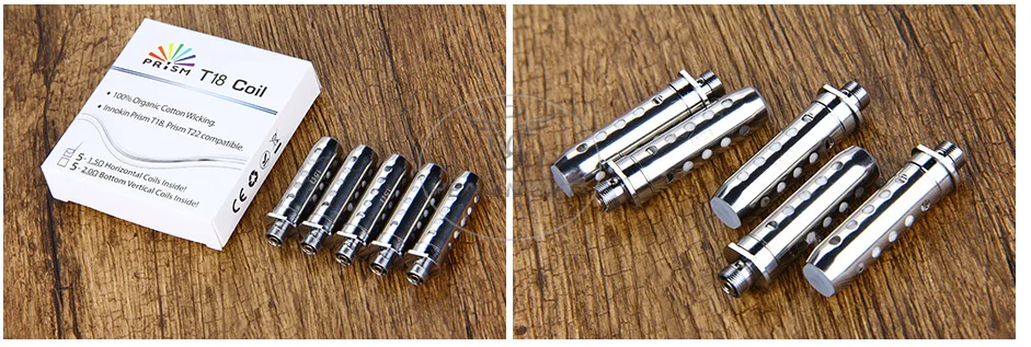 5pcs Innokin Prism Replacement Coil for T18 / T22
