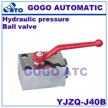 Высокое качество гидравлического давления шаровой клапан YJZQ-J40B 50*3.1 углеродистая сталь Высокого Давления Коллектор Монтажная пластина типа