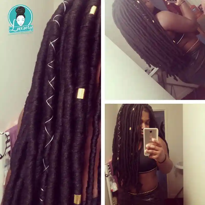 Brazil Wool Synthetic Hair For African Hair Braiding For Dreadlocs Making