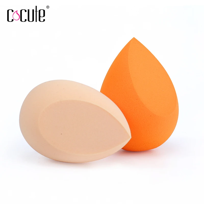 

Cocute Water Drop Shape Soft Sponge Non-latex Makeup Sponge Facial Foundation Powder Smooth Puff Bigger in Water Sponges