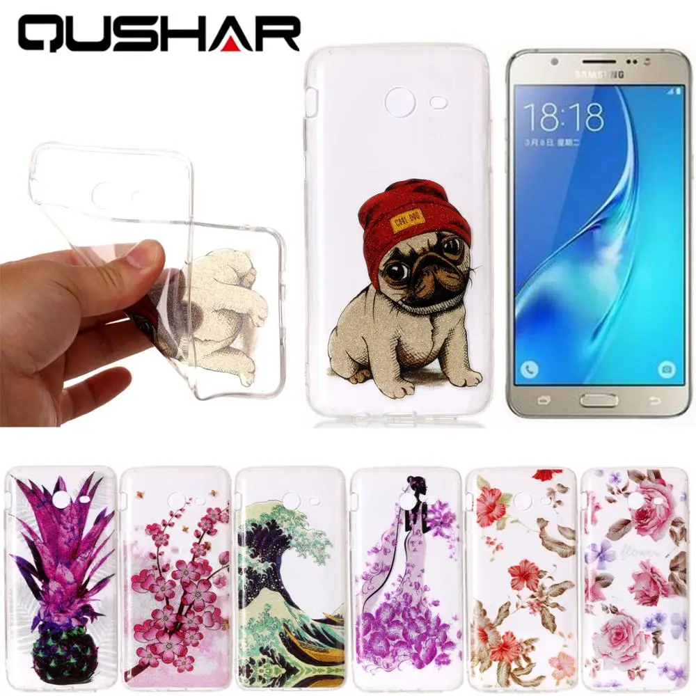Ultra Thin TPU Silicone Soft Phone Cell Case Cover For Samsung Sumsang Samsug Galaxy J3 2017 J320 Flower Panda Sex Girl |