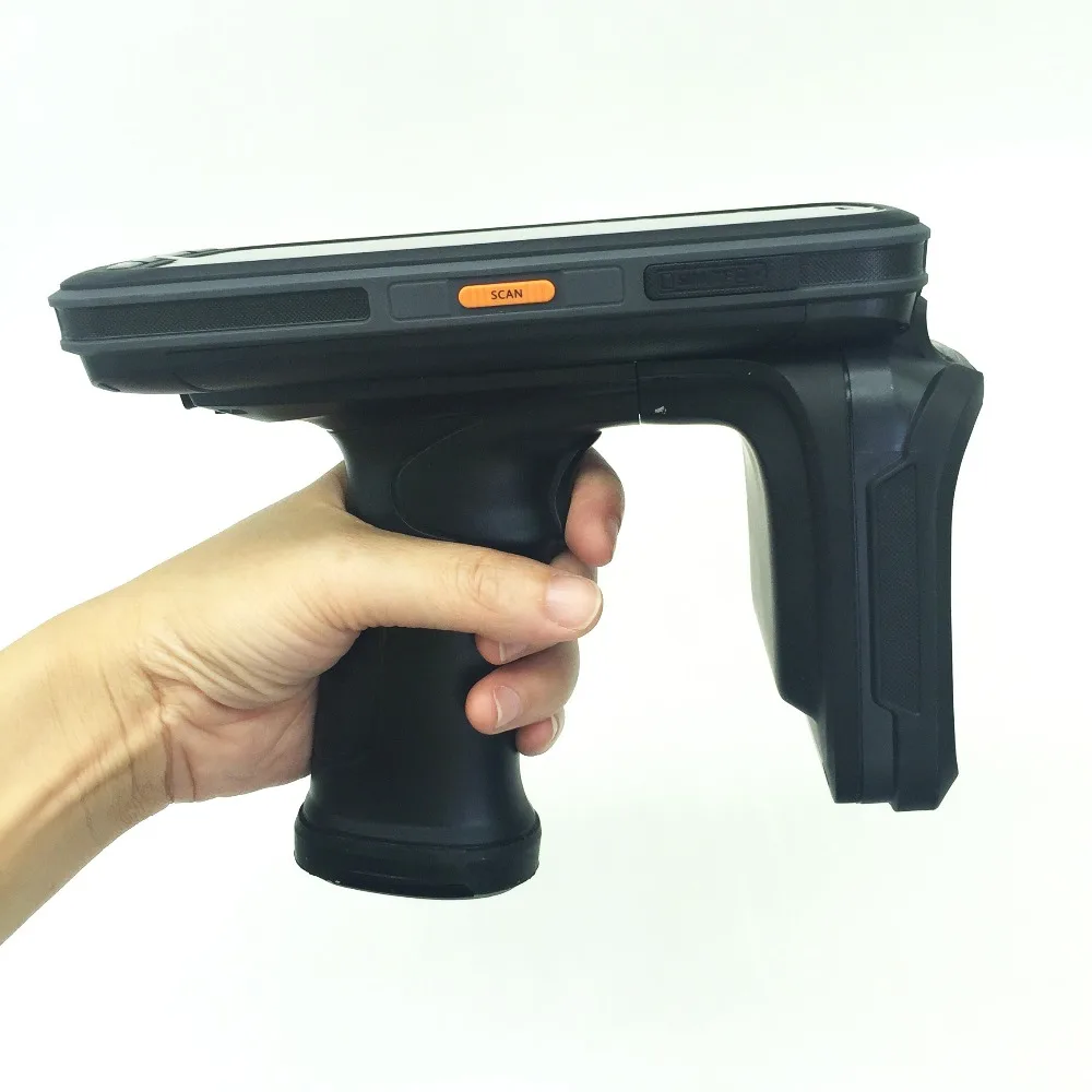  Android 6.0 PDF417 Barcode Scanner Long distance tag reading 10M UHF RFID reader 4G Handheld PDA co