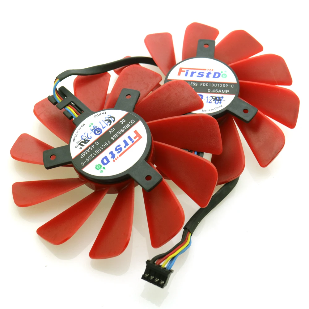 FD9015U12D вентилятор охлаждения для видеокарт 4 провода 4pin VGA 12 в 85 мм XFX RX560D RX570