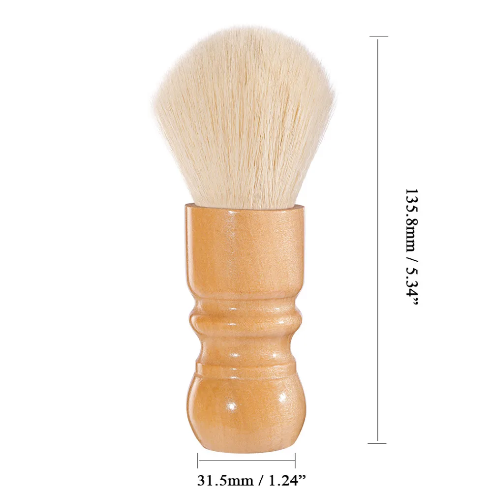 ZY-Mans-Shaving-Brush-Soft-Nylon-Hair-For-Shave-Soap-Razor-Natural-Wood-Long-Handle