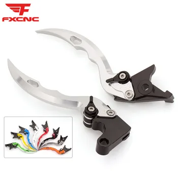 

For Yamaha FZ8 2011 - 2015 2012 2013 14 Aluminum Motorcycle Adjustable Knife Blade Brake Clutch Levers For FZ1 FAZER 2006 - 2015