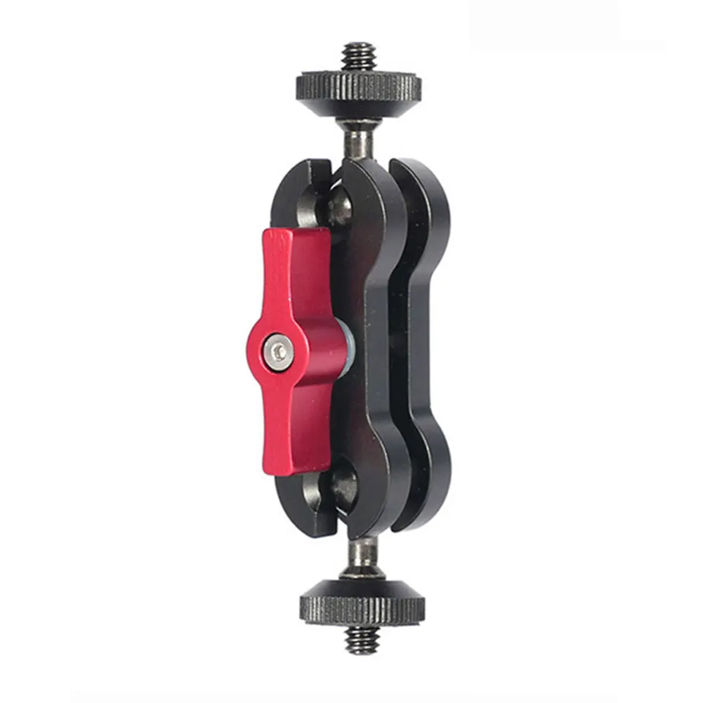 

Small Tool Flexible Extension SLR Camera Mount Accessories Recorder Dual Ball s Aluminum Alloy Universal Bracket For GoPro